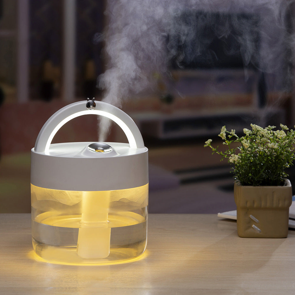 SereniMist™ – Humidificateur silencieux avec LED à intensité variable et diffuseur d'arômes