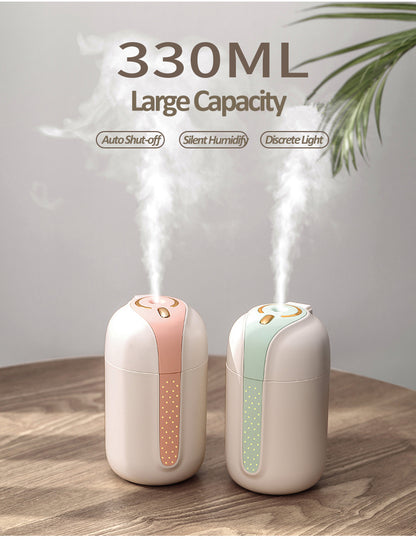 BreezeSilent™ – Compact Desktop Humidifier for Quiet & Cozy Spaces