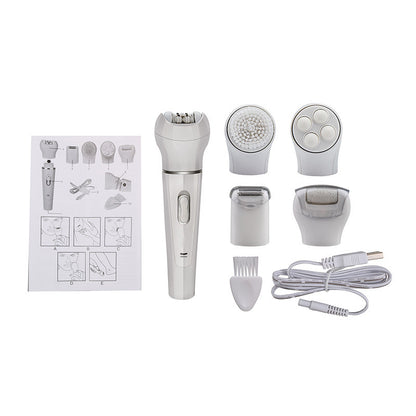 BeautyPro™ 5-in-1 – Electric Face & Body Massager for Complete Skincare