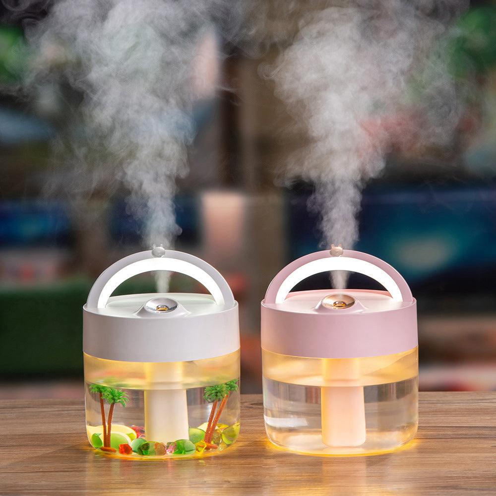 SereniMist™ – Humidificateur silencieux avec LED à intensité variable et diffuseur d'arômes