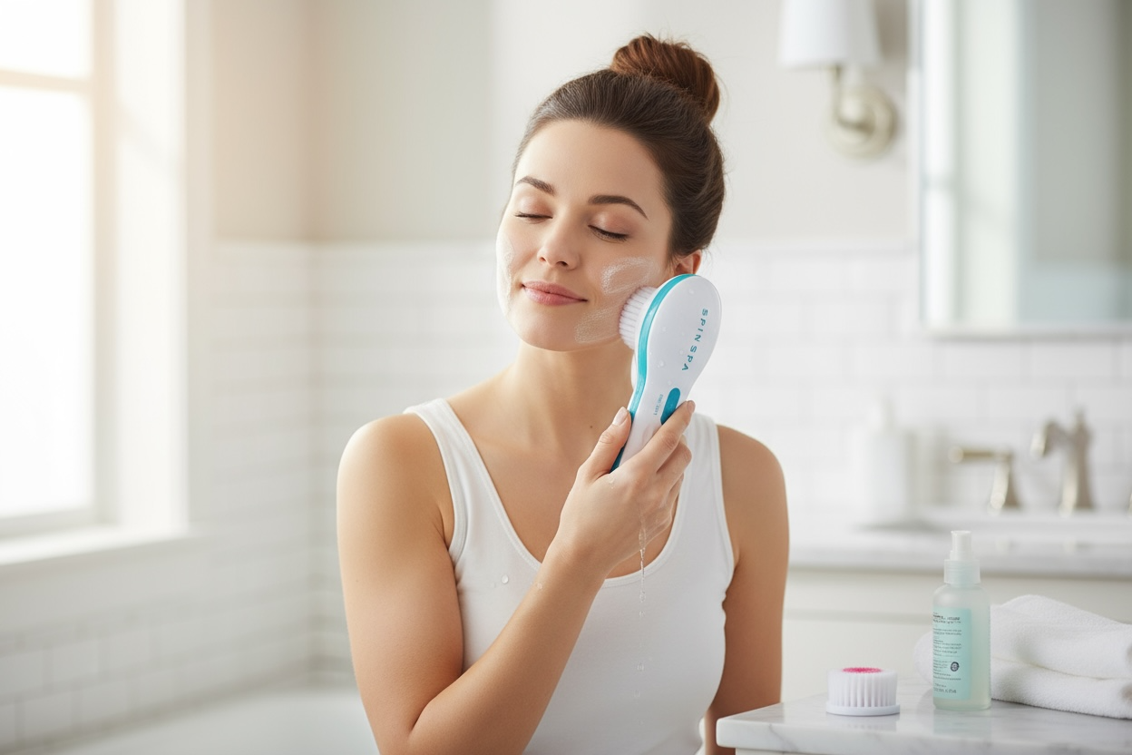 GlowClean™ – Electric Facial Cleanser for Deep Pore & Skin Beauty