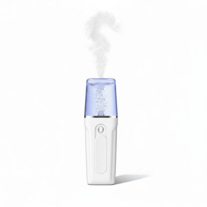 HydraGlow™ – Mini Brumisateur Facial Rechargeable &amp; Power Bank